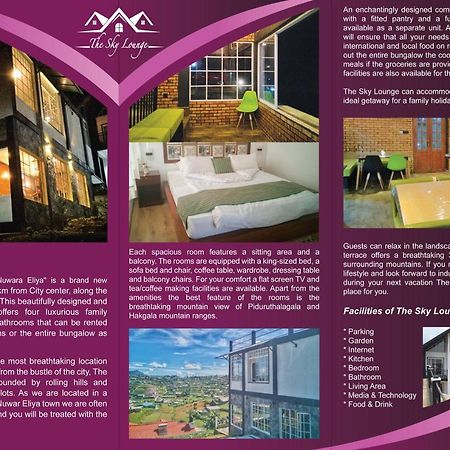 Hotel Sky Lounge Nuwara Eliya Exteriér fotografie